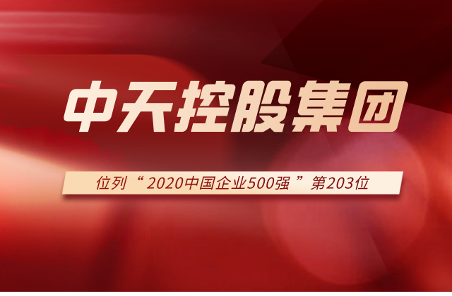 918博天堂集团列2020中国企业500强第203位！